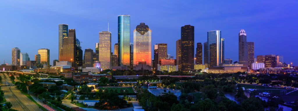 Houston, TX city skyline