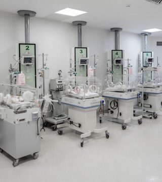 newborn incubator room in hospital commercial property