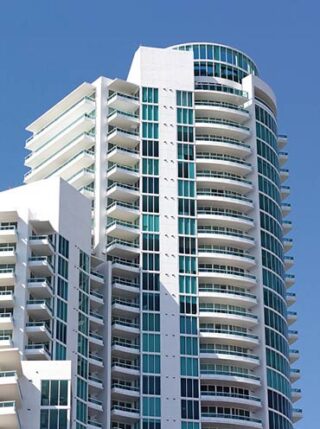 Hospitality indsutry high-rise hotel property