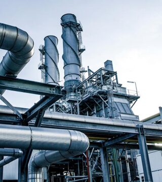 Industrial manufacturing commercial property facility